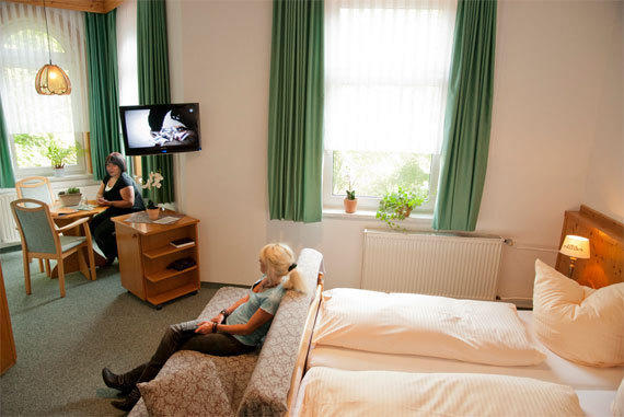 Pension Tannenrausch フリードリッヒローダ 部屋 写真