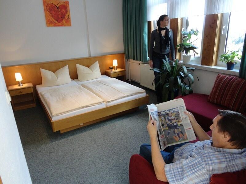 Pension Tannenrausch フリードリッヒローダ 部屋 写真